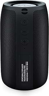 Portable Waterproof Bluetooth Speaker with Deep Bass