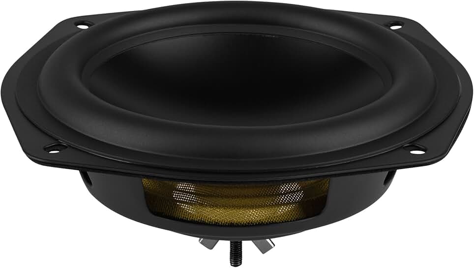 5-1/4" Aluminum Cone Passive Radiator
