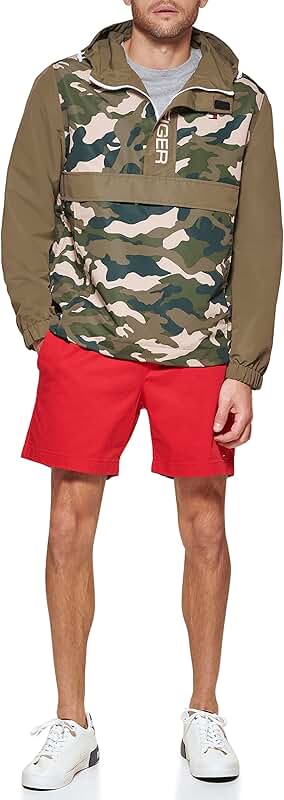 Men's Retro Lightweight Taslan Popover Jacket