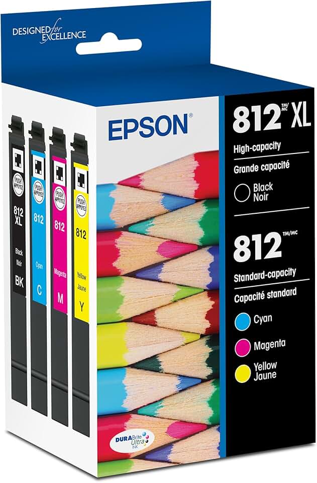 High Capacity Black and Color Ink Cartridge Pack