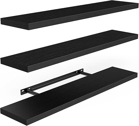 Floating Wall Shelves for Living Room and More
