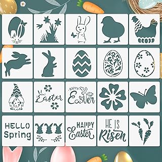 20 Reusable Easter Stencils for Wood Painting