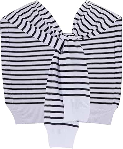 Striped Knitted Pashmina Shawl for Women