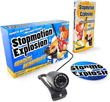 Full HD Stop Motion Animation Kit with Camera and Software