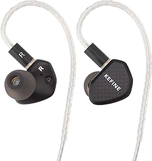Kefine Klean IEM Earphones with 10mm Driver and Replaceable Nozzles