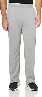 Men's Fleece Pants with Drawstring Waist