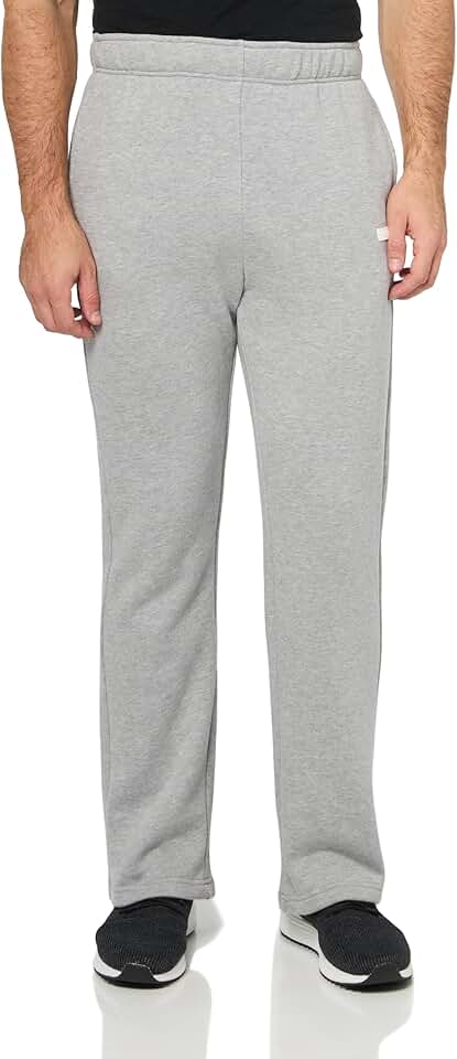 Men's Fleece Pants with Drawstring Waist