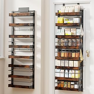 8-Tier Over-the-Door Pantry and Spice Rack