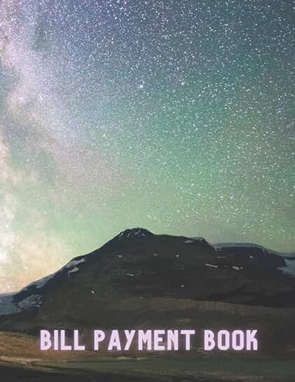 Monthly Bill Payment Organizer Journal