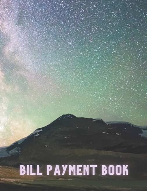 Monthly Bill Payment Organizer Journal