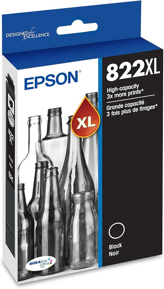 High Capacity Black Ink Cartridge for WorkForce Pro