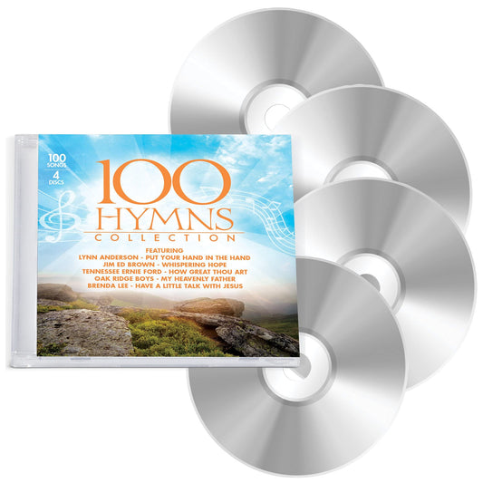 100 Most Popular Hymns Collection 4-CD Set