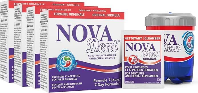 Dentures Cleaner for Dental Appliances and Mouth Guards
