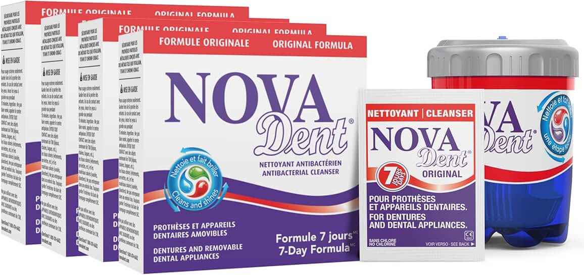 Dentures Cleaner for Dental Appliances and Mouth Guards