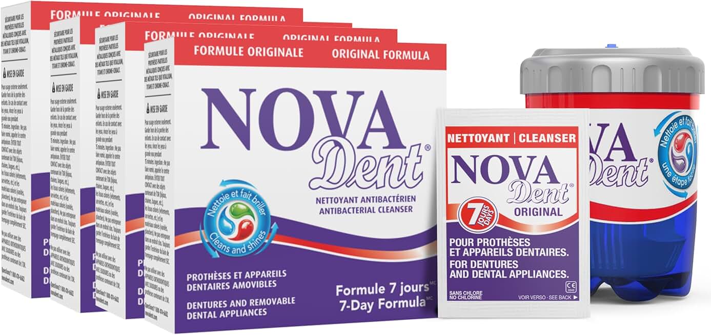 Dentures Cleaner for Dental Appliances and Mouth Guards