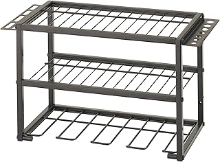 4-Bay Power Tool Organizer with Shelves