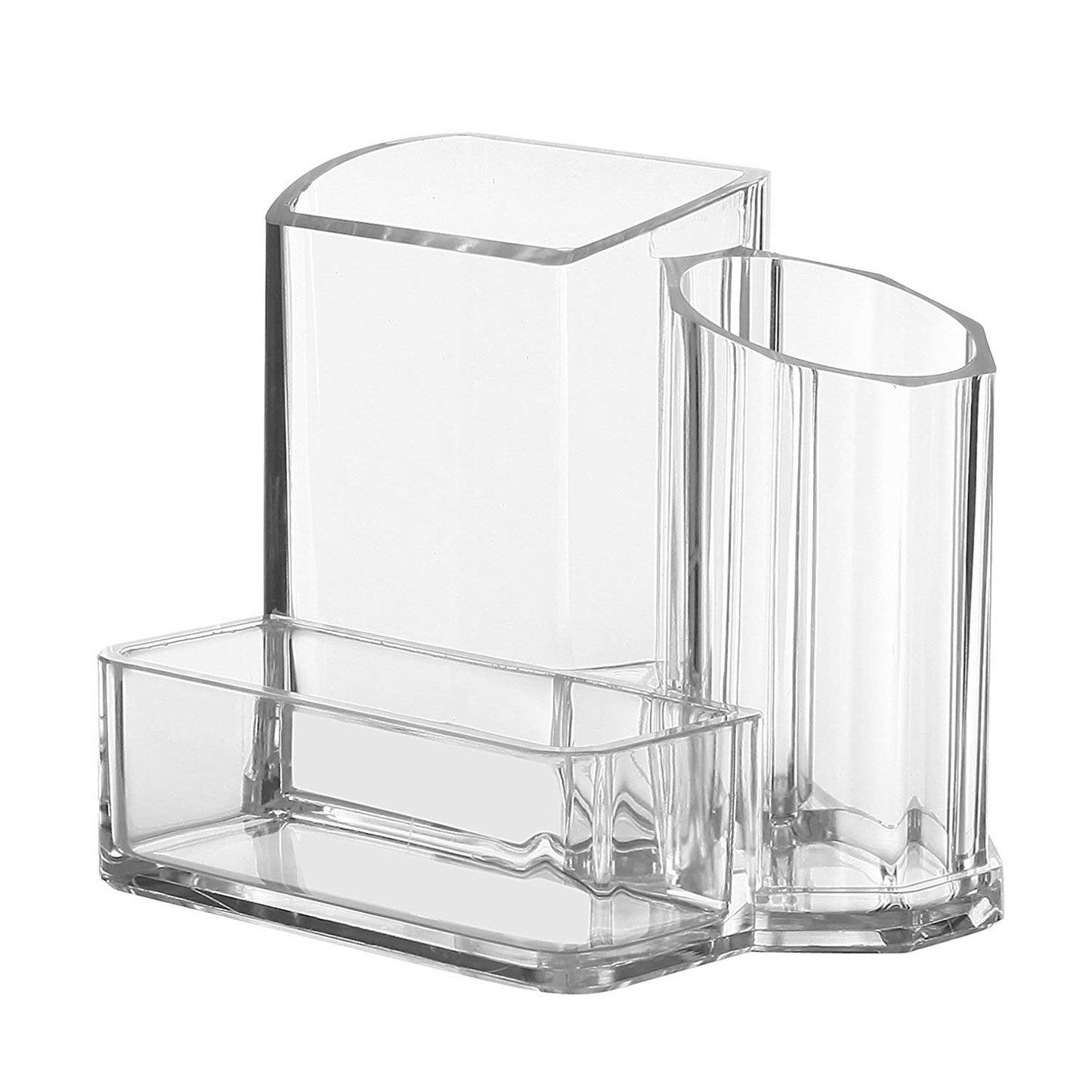 Acrylic Desk Organizer with 3 Compartments