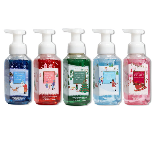 Holiday tle Foaming Hand Soap, Set of 5