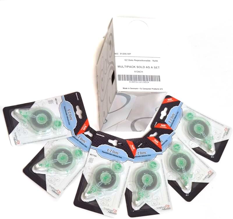 Repositionable Runner Refill Cartridge, 43 Feet, Pack of 6