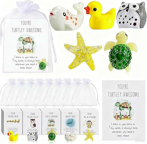 Animal-themed thank you note card set with 100 cards