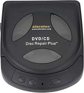 Motorized Disc Cleaner for CDs and DVDs