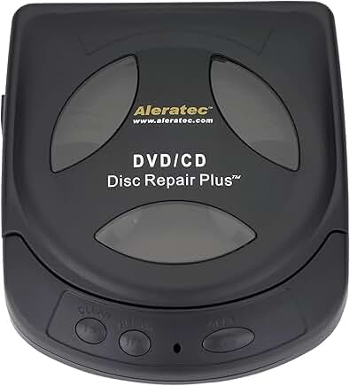 Motorized Disc Cleaner for CDs and DVDs
