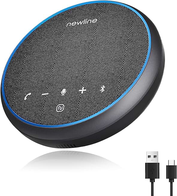 Conference Microphone and Speaker for Clear Calls