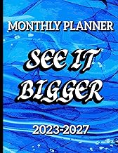 Large Print Five-Year Monthly Planner 2023-2027