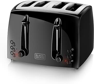 4-Slice Toaster with Wide Slots and Shade Settings