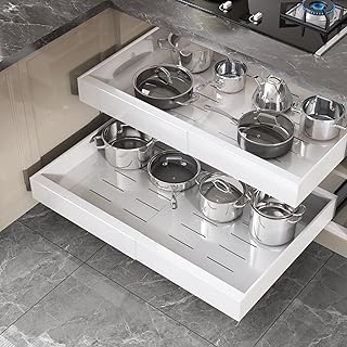 Pull Out Cabinet Organizer with Slide Rails