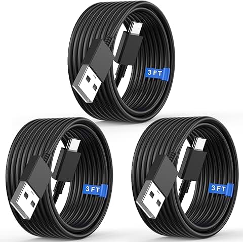 USB C CarPlay Cable for iPhone and Android, 3ft