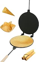 Round Non-Stick Waffle Cone and Krumkake Maker