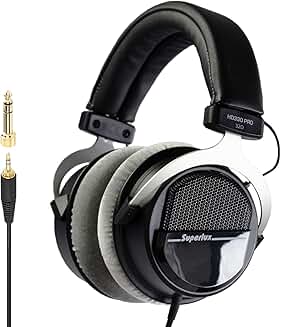 Over-Ear Headphones with 40mm Drivers and Solid Bass