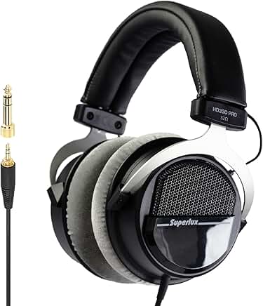 Over-Ear Headphones with 40mm Drivers and Solid Bass