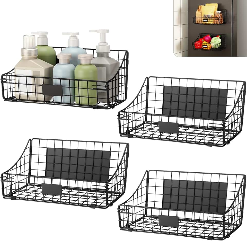 Magnetic Shelf Set for Fridge and Kitchen Storage