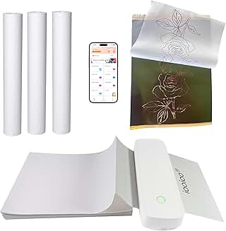 Portable Thermal Printer for Letter Size Documents