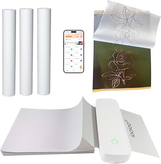 Portable Thermal Printer for Letter Size Documents