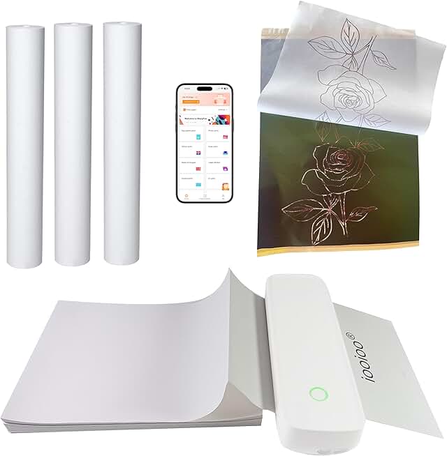 Portable Thermal Printer for Letter Size Documents