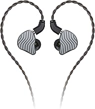Wired High-Resolution Earphones with 1DD+2BA, Black