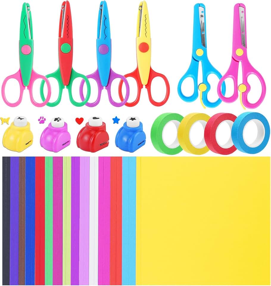 44-Piece Scrapbook and Craft Supplies Kit