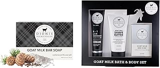 Men's Goat Milk Skincare Set with Cedarwood and Sea Salt