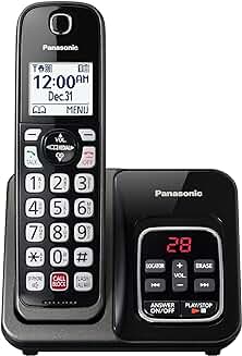 Cordless Phone with Answering Machine and Call Block