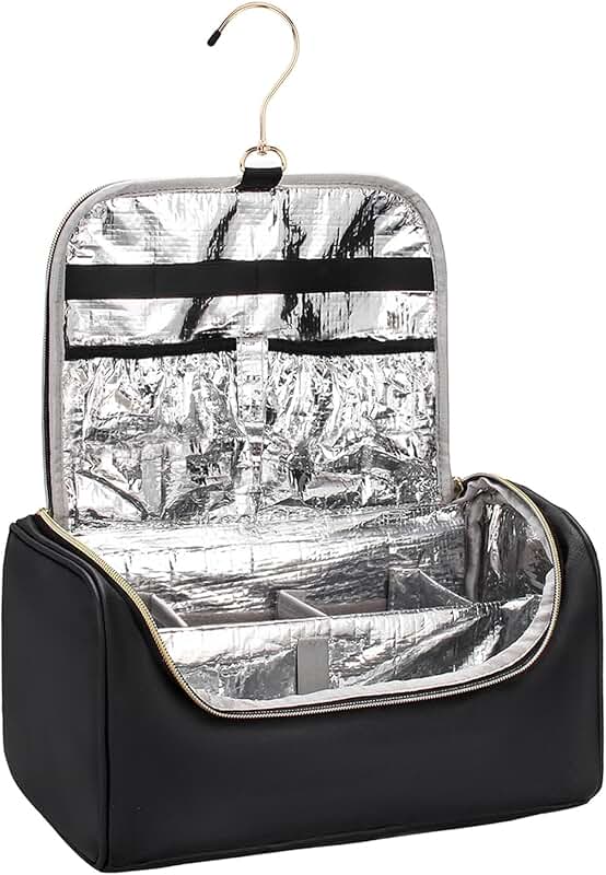 Large Travel Hair Tools Bag for Flat Irons and Curling Irons