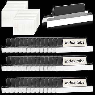 Self-Adhesive 2-Inch Printable File Tabs, 100 Pieces