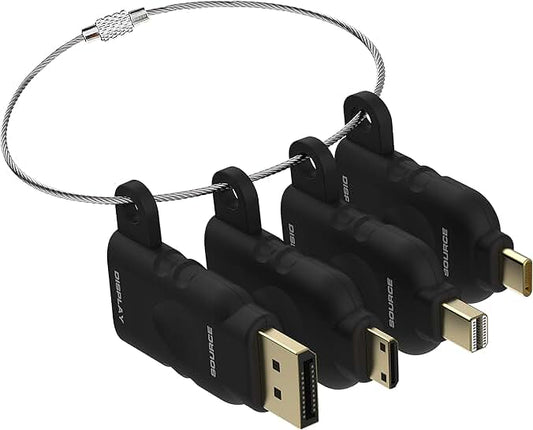 4K HDMI Adapter Ring Kit with Security Loop