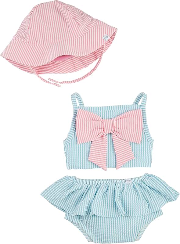 Baby Girls Seersucker 3-Piece Set