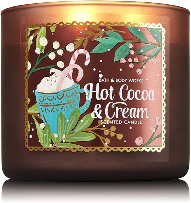 Hot Cocoa and Cream 3-Wick Candle
