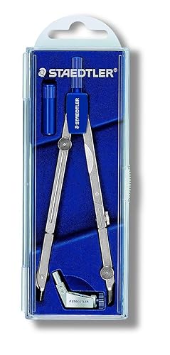 Precision compass with extender in case