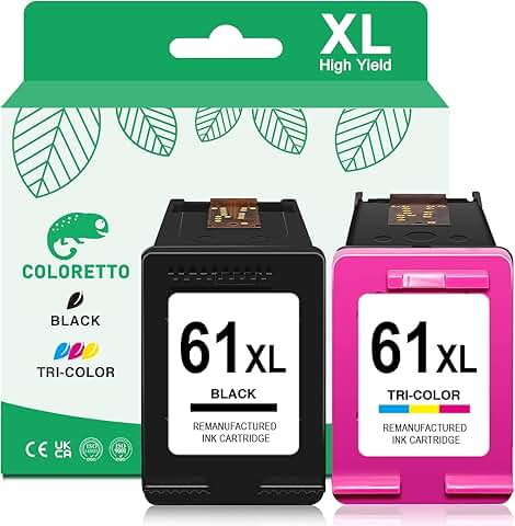 Color Ink Cartridges for HP Envy, Officejet, Deskjet