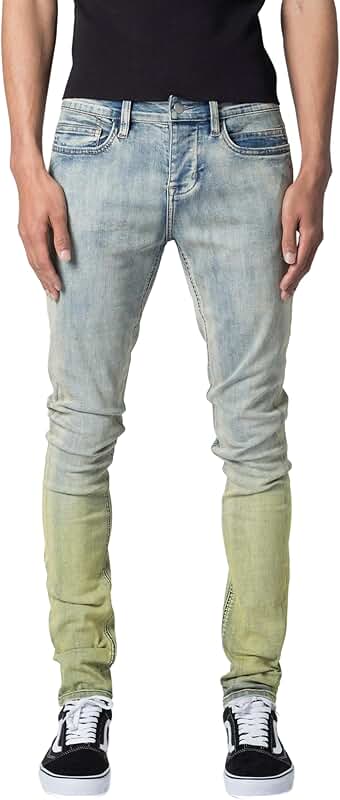 Men's Gradient Skinny Denim Jeans